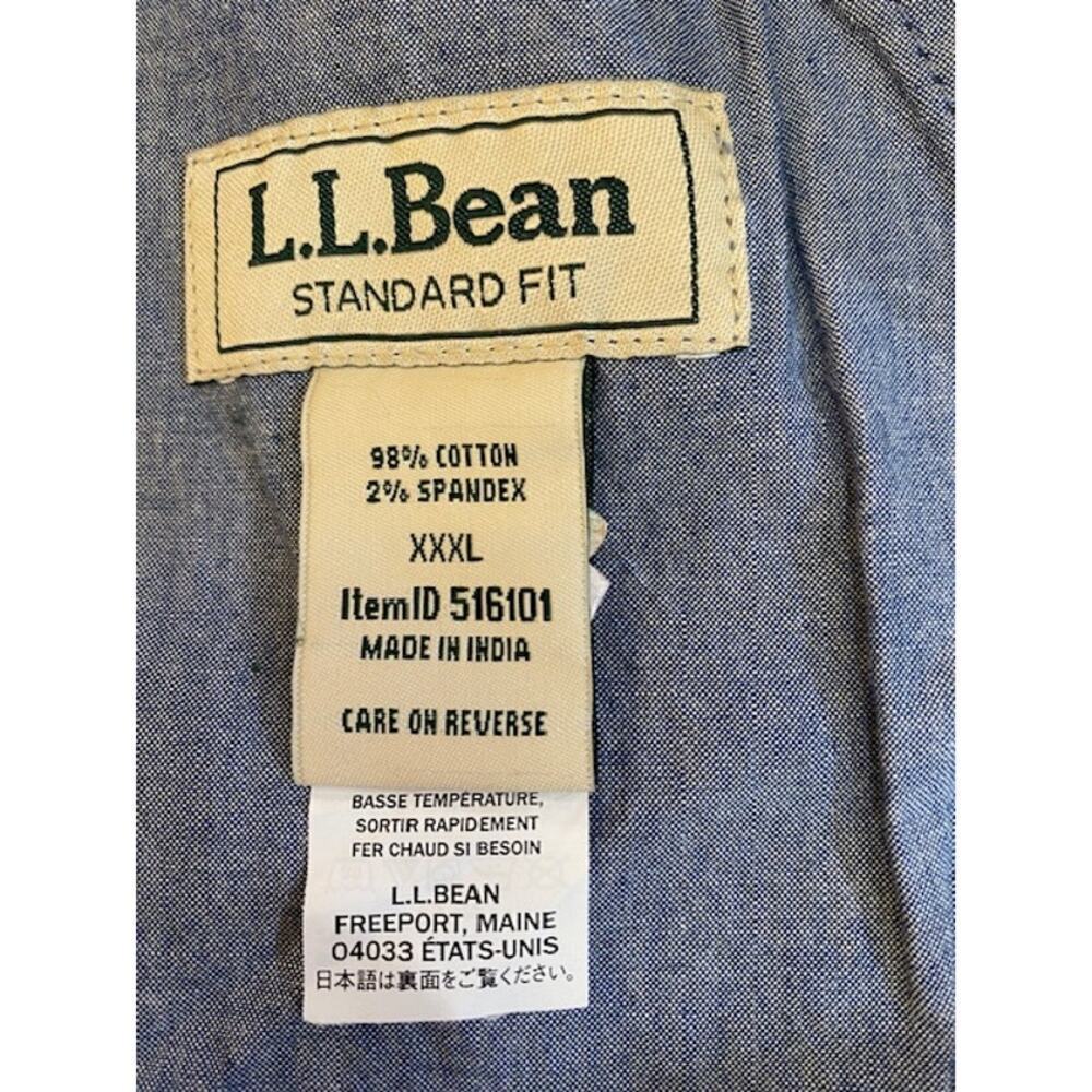 L.L. Bean Men's Lakewashed Stretch Khaki‎ Shorts, Pull-On, 8" NWTs - Picture 4 of 5